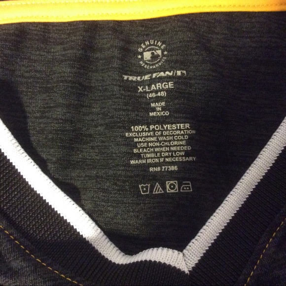 Pittsburgh Pirates Pullover baseball Jersey Mens size XL True Fan - Picture 6 of 7